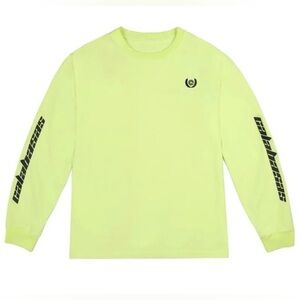 🔥NWT- Adidas Yeezy Calabasas Long Sleeves Tee Frozen Yellow